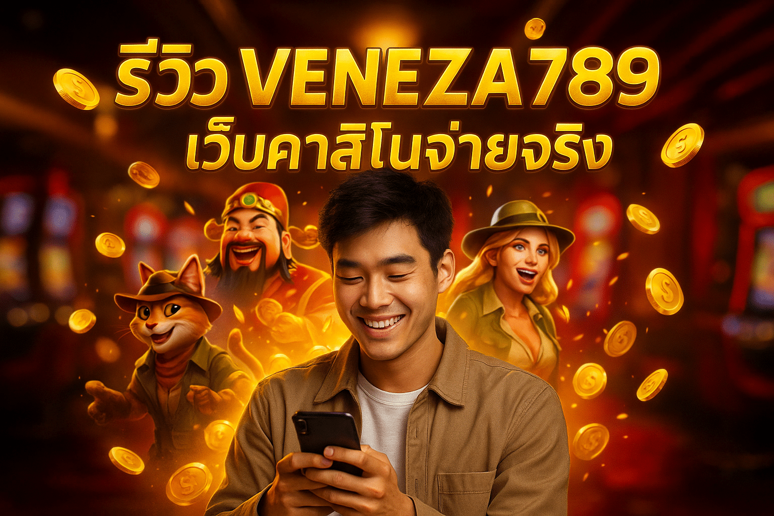 รีวิว VENEZA789 เว็บคาสิโนจ่ายจริง