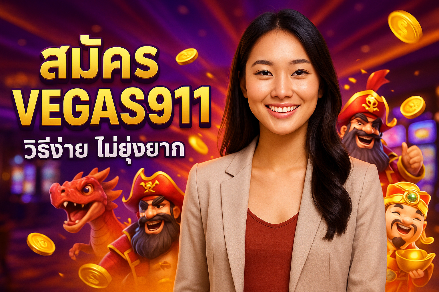 สมัคร VEGAS911 วิธีง่าย ไม่ยุ่งยาก