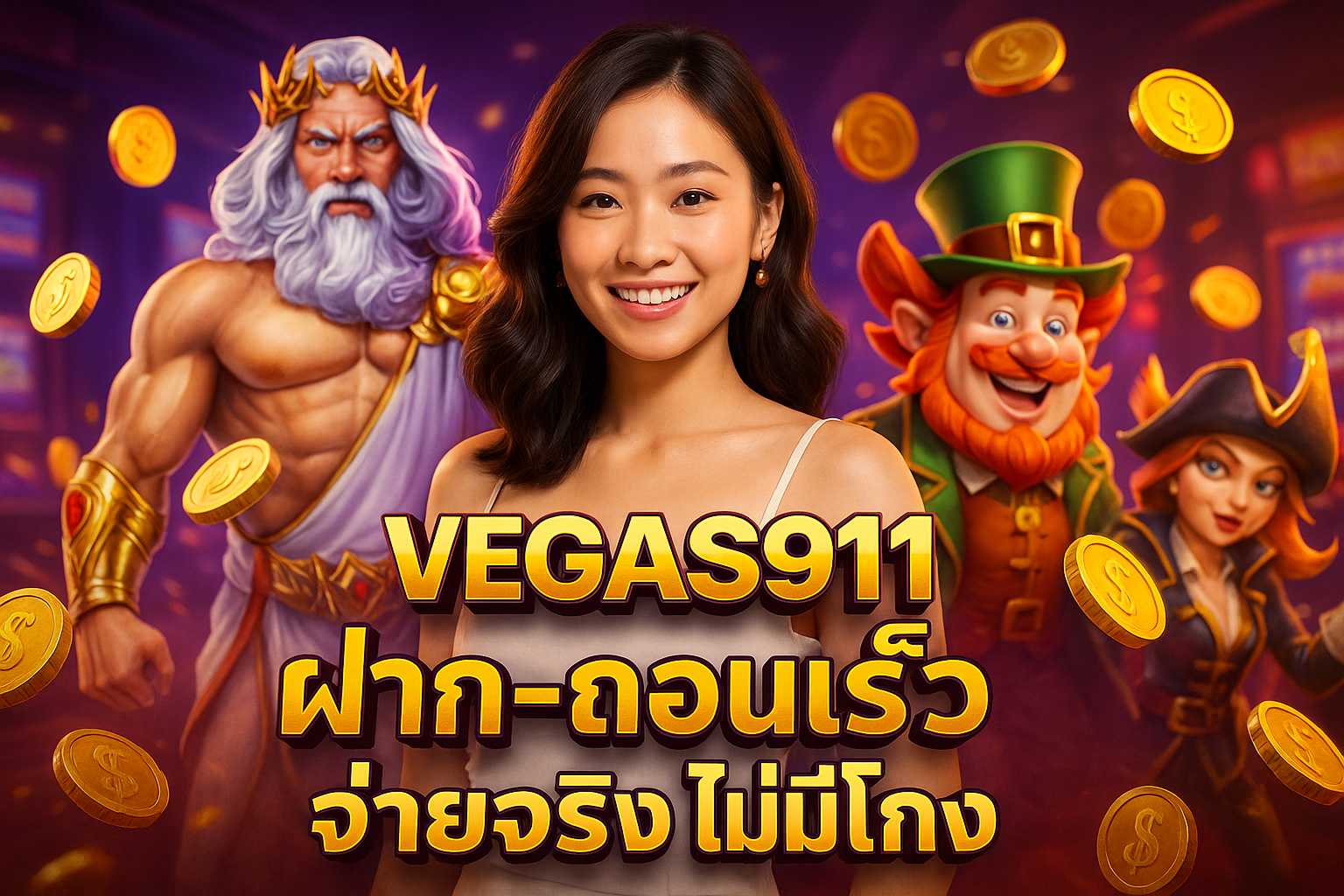 VEGAS911 ฝาก-ถอนเร็ว จ่ายจริง ไม่มีโกง